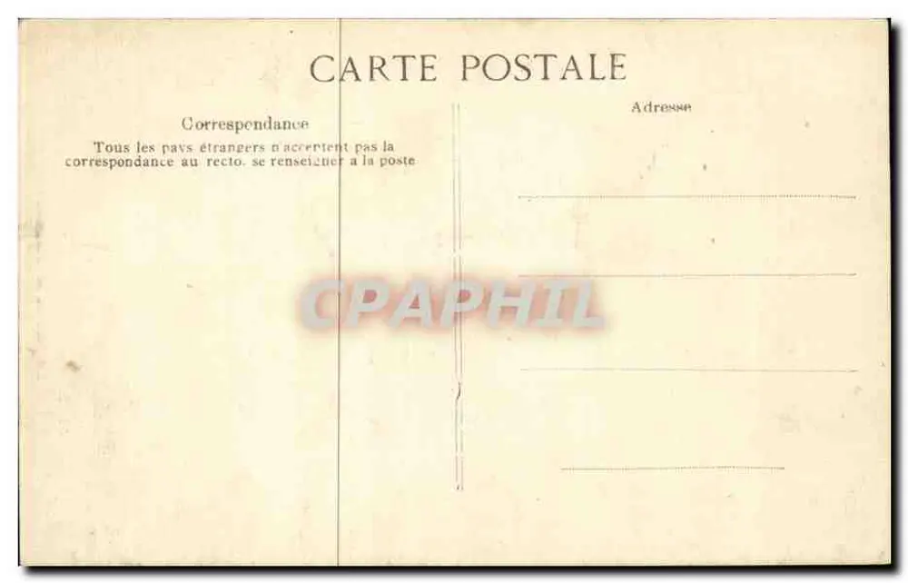 Paris - Buttes-Chaumont — Der See und der Aussichtspunkt — Verlag ELD, n° 4192 - Rückseite