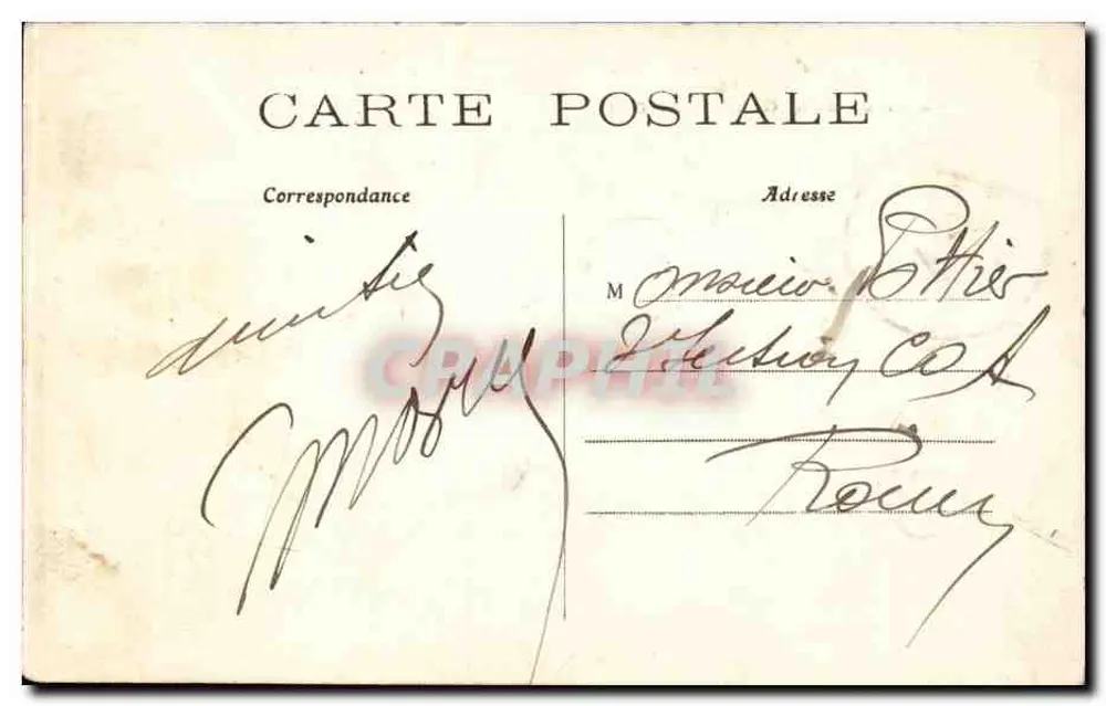 Paris — Praça da Concórdia — C.M. n°66 - Verso