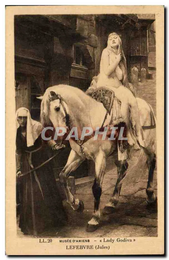 Lady Godiva — Musée d'Amiens — Lefebvre (Jules) - Vorderseite