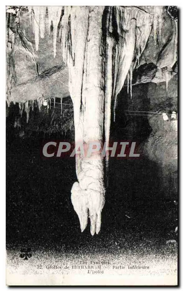 Grutas de BETHARRAM — Parte inferior — L'Isoloce - Frente