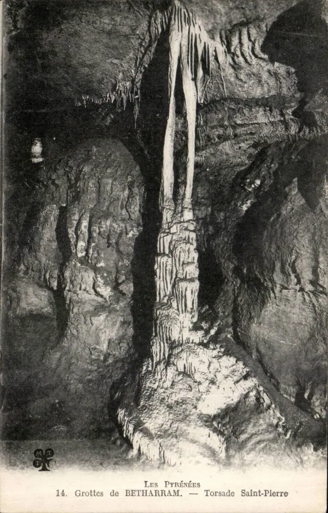 Grotten von BETHARRAM — Torsade Saint-Pierre — Die Pyrenäen - Vorderseite