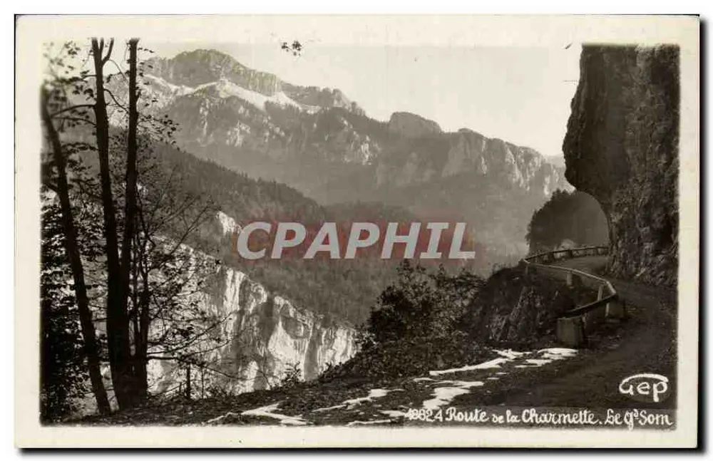 Estrada da Charmette — Le Gép Som — Gep - Frente