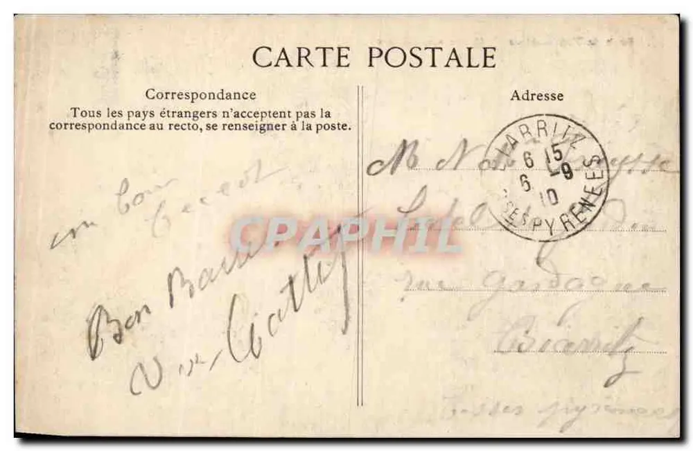 Forêt de Fontainebleau — Grotte aux Cristaux — Verlag SIRON (Nr. 20) - Rückseite