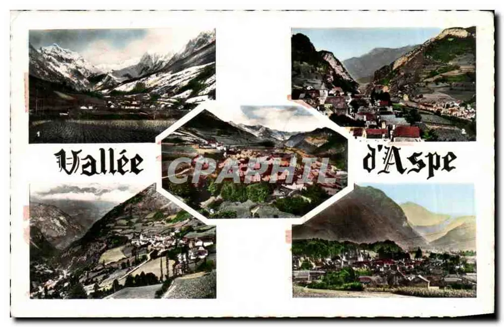 Vale d'Aspe — Vista panorâmica - Frente