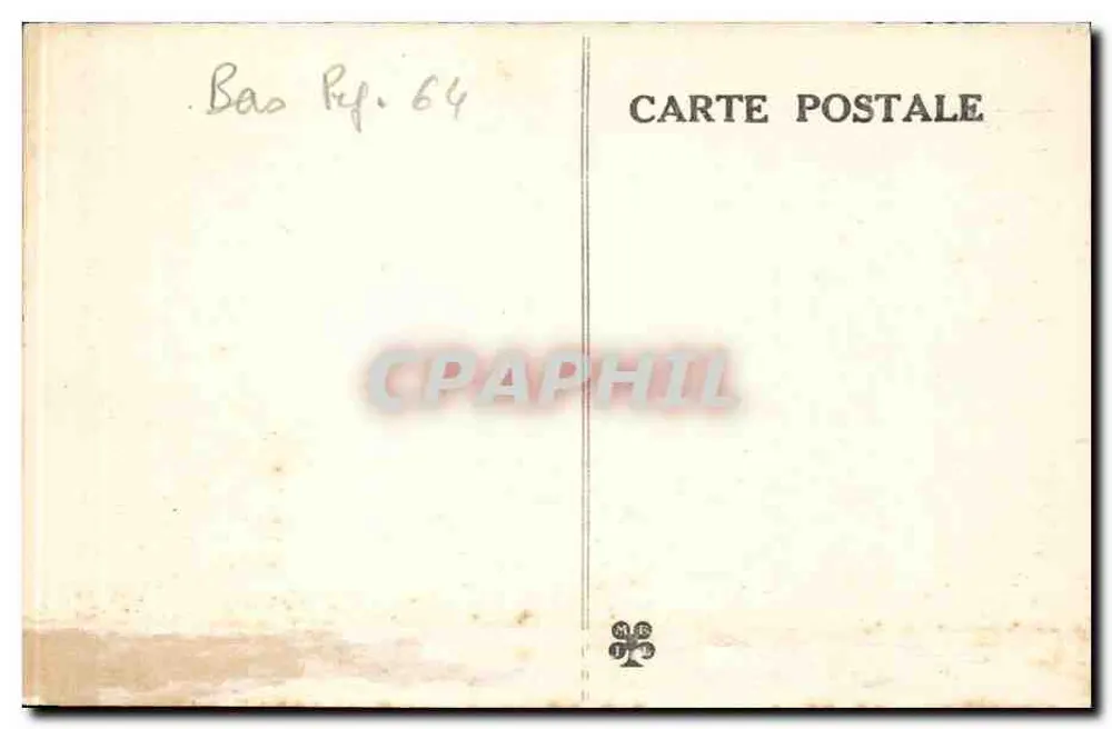 Eaux-Chaudes — Route de Gabas — Der Pic du Midi von der Eiche des Bären aus gesehen - Rückseite