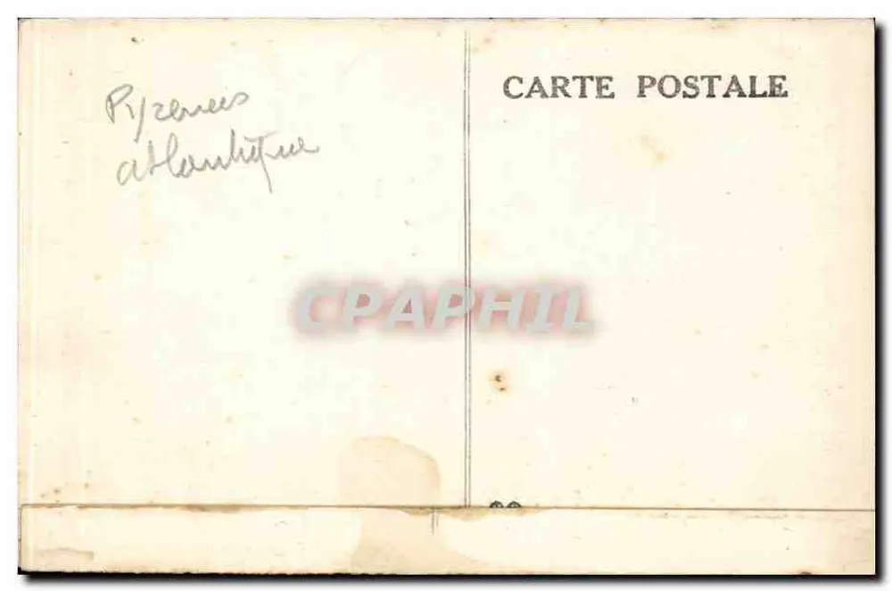 Eaux-Chaudes — Route de Gabas — Der Pic du Midi vom Chêne de l'Ours aus gesehen — n°714 - Rückseite