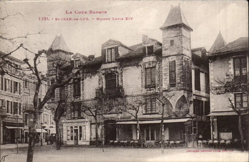 St-Jean-de-Luz — Haus Louis XIV — Phototypie Labouche Lirick, Toulouse - Vorderseite