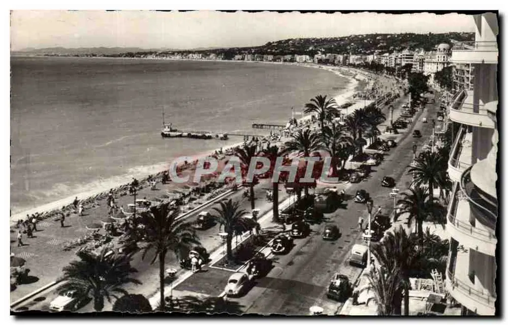 NICE - Bucht der Engel — Promenade des Anglais — Ausgabe G.M. - Vorderseite