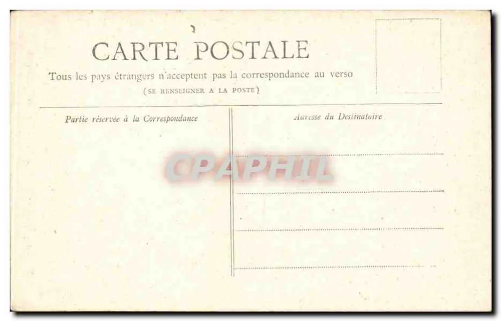 Paris — O Panteão — Coleção Petit Journal - Verso