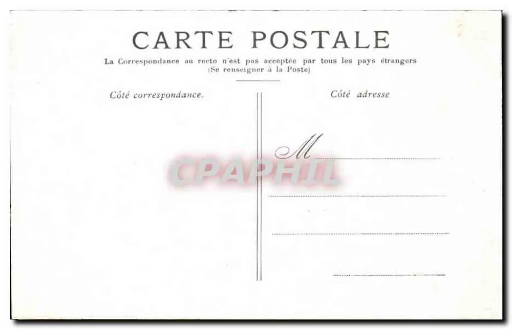 Paris — O Trocadéro — Editora não identificada - Verso