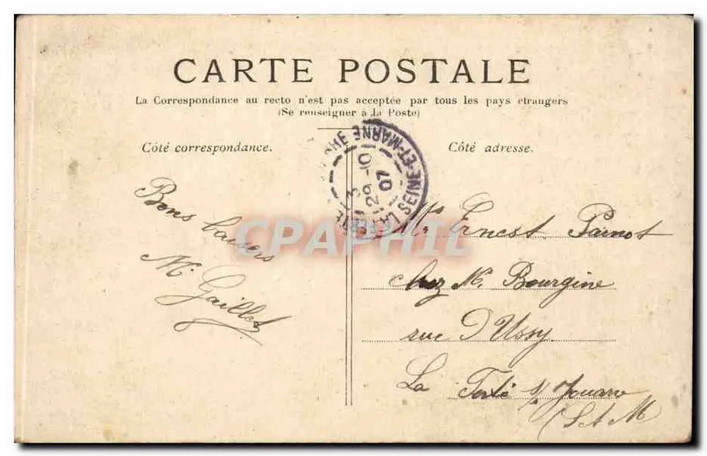 Paris — O Trocadéro — editor Ménagère - Verso