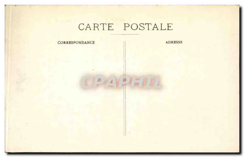 Paris — Gare des Invalides — éditeur non visible, n° de série 71 - Verso