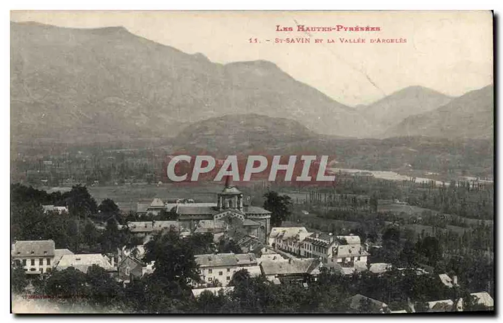 St-Savin e a Valeira de Argelès — As Altas Pirineus — n°11 - Frente