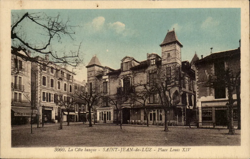 Saint-Jean-de-Luz - Place Louis XIV — Verlag Bromotype Faitreau (Iruno) n°3060 - Vorderseite