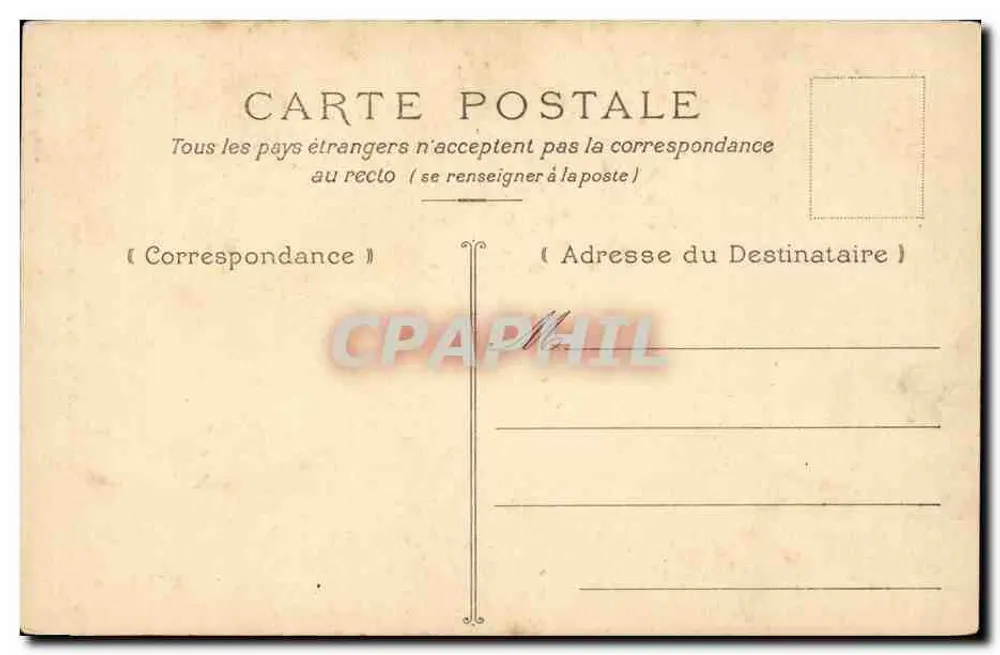 Vale de Aspe — vista da vale entre montanhas — Edit. M. P. n° 367 - Verso