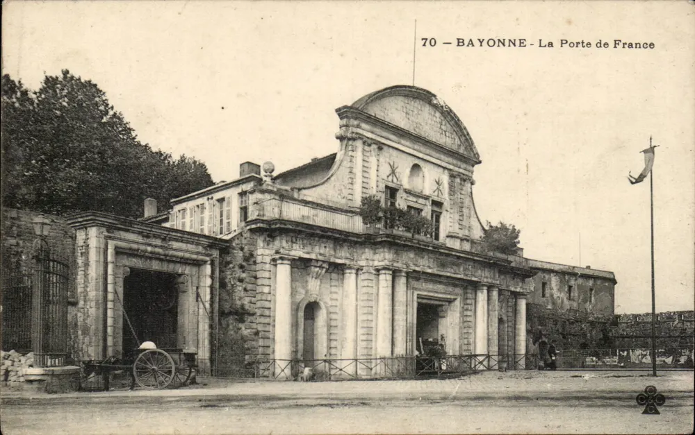 Bayonne - Die Pforte von Frankreich — unbekannter Verlag, Nr. 70 - Vorderseite