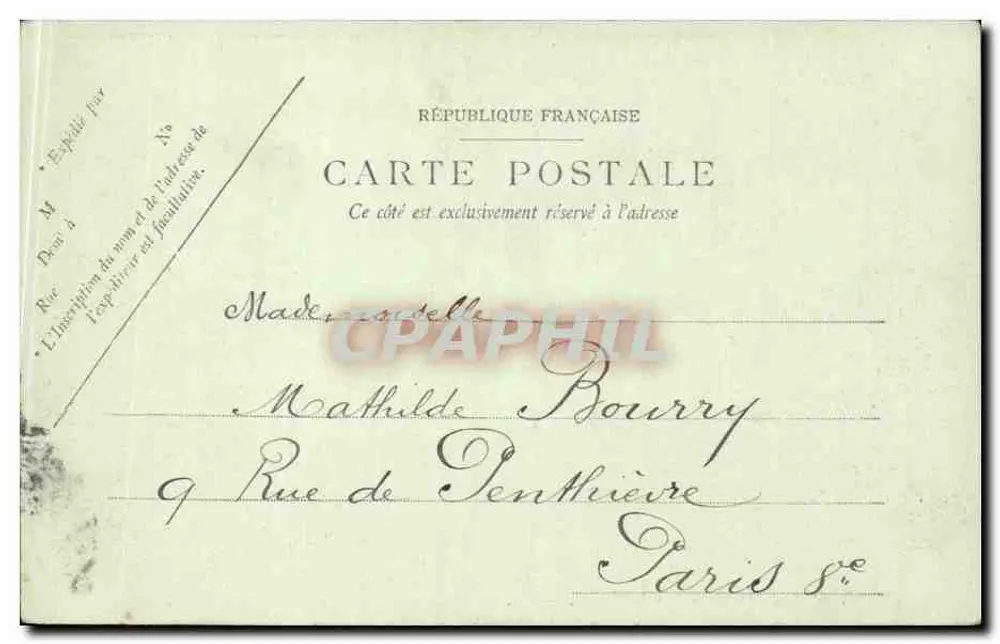 PARIS — Parc Montsouris — A Gruta — LL. - Verso