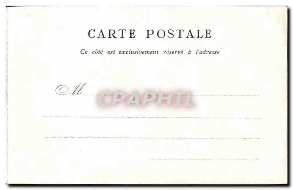 S'-GERMAIN-LAUXERROIS — Edição feita pelo BON MARCHE — PARIS - Verso
