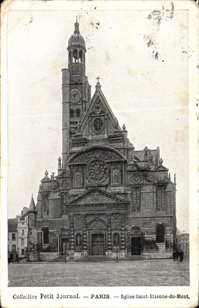 Paris — Kirche Saint-Etienne-du-Mont — Sammlung Petit Journal - Vorderseite