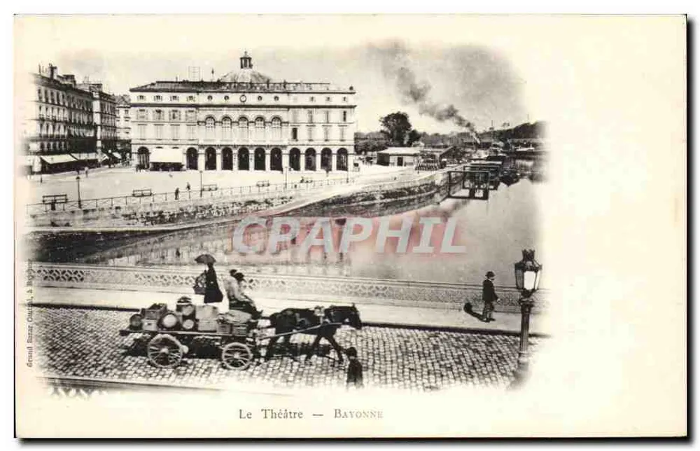 O Teatro — Bayonne — Grandi Sacer & Cie, Bayonne - Frente