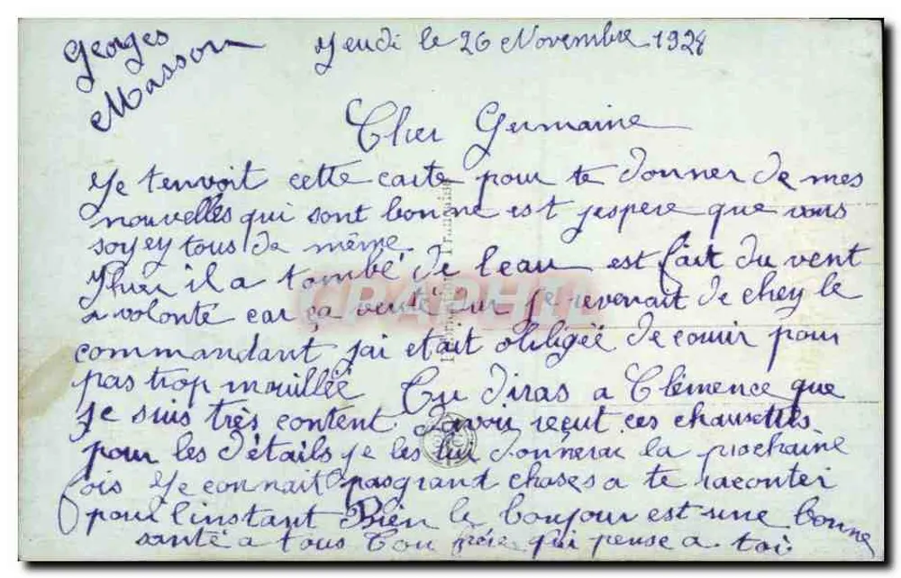 Rosen — Geburtstag — Noyer & Cie, Nr. 3292 - Rückseite