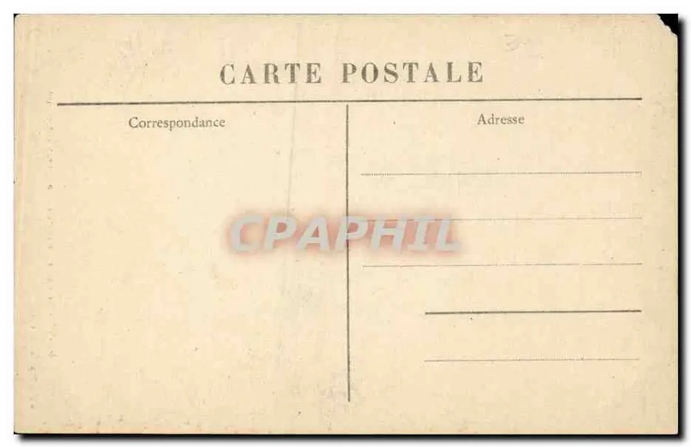 Digne - A velha Catedral (Monumento histórico) — Livraria-Papelaria M. Autric - Verso