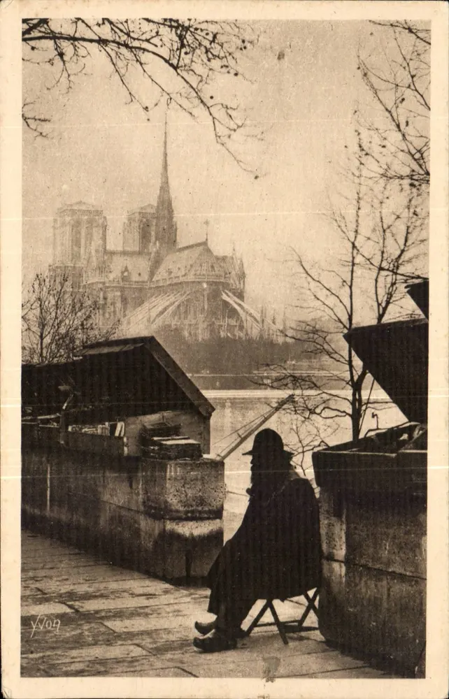 Nossa Senhora de Paris — Vista desde os cais — Yvon - Frente