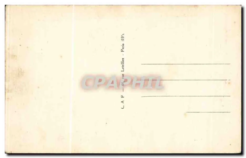Bayonne — As Arênes — C.A.P. Letellier (15°) Paris - Verso