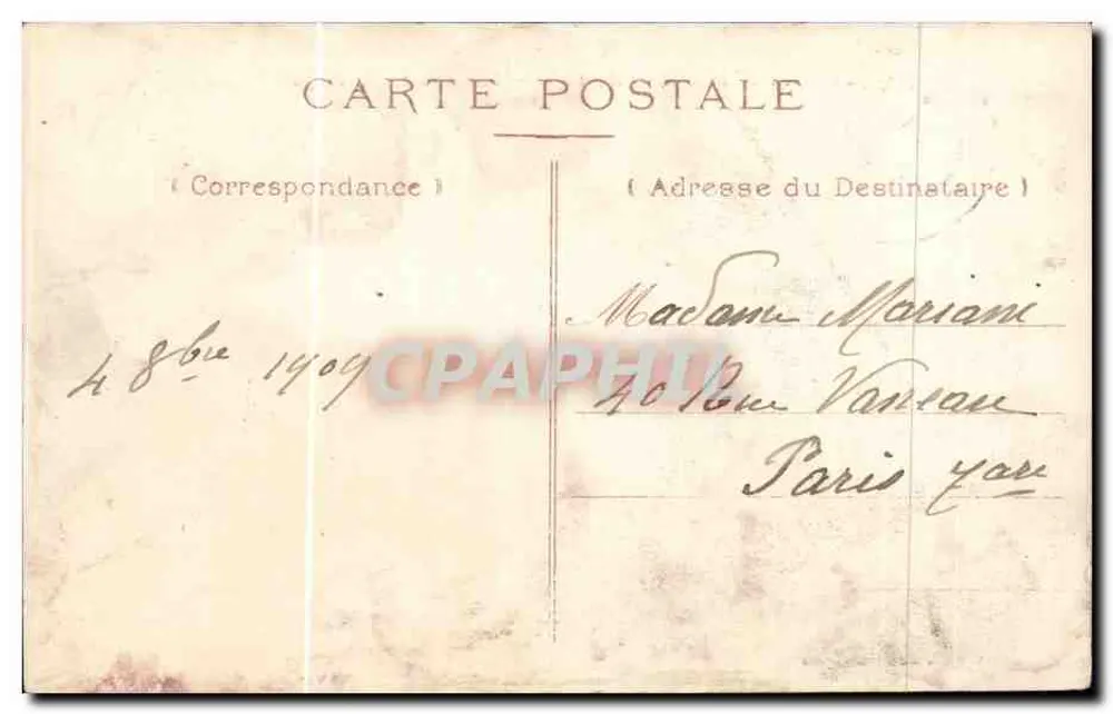 La Côte d'Argent - Hendaye — Il Casinò e la Spiaggia — P. L. Edit. spéc. de l'Hendaysais - Verso