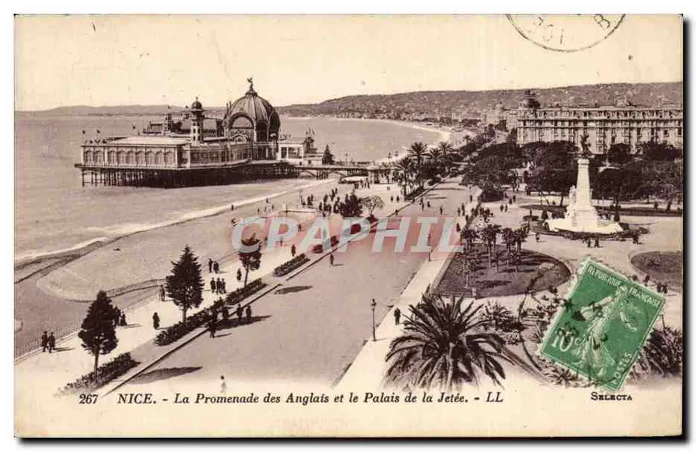 Nice - Die Promenade des Anglais und das Palais de la Jetée - LL - Vorderseite