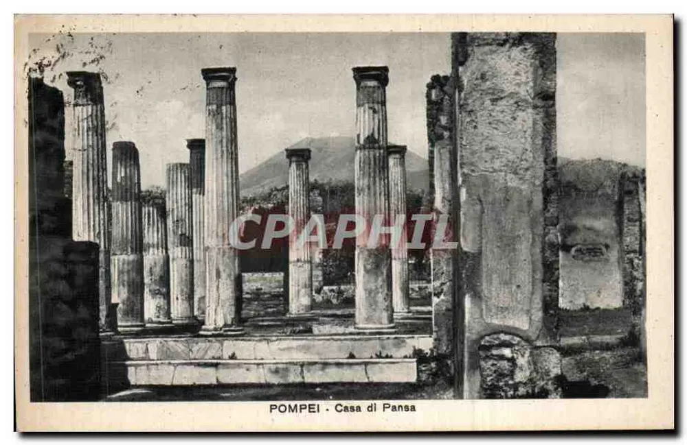 Pompeji - Casa di Pansa — Verlag Vincenzo Tramonti, Neapel - Vorderseite