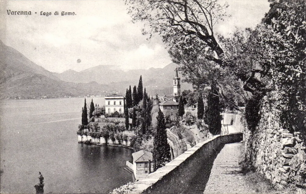 Varenna — Lago di Como — Verleger Brunner & C. Nr. 305 - Vorderseite