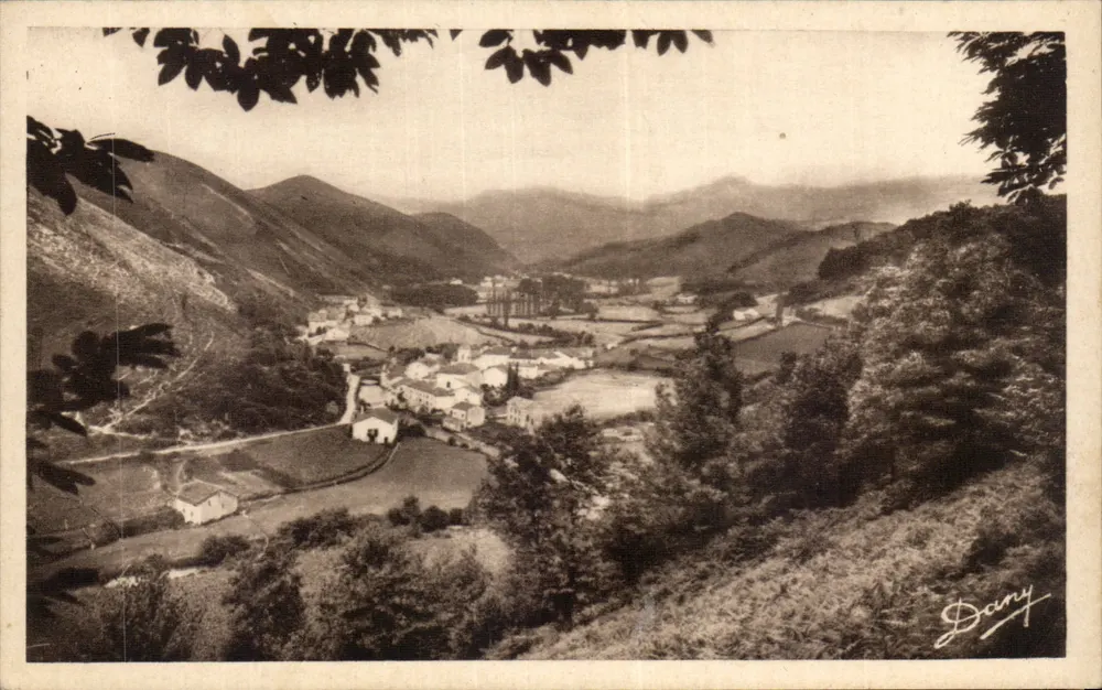 Aldudes — Vista panorâmica — Edição Renauld e Cie, Aldudes (B.-P.) - Frente