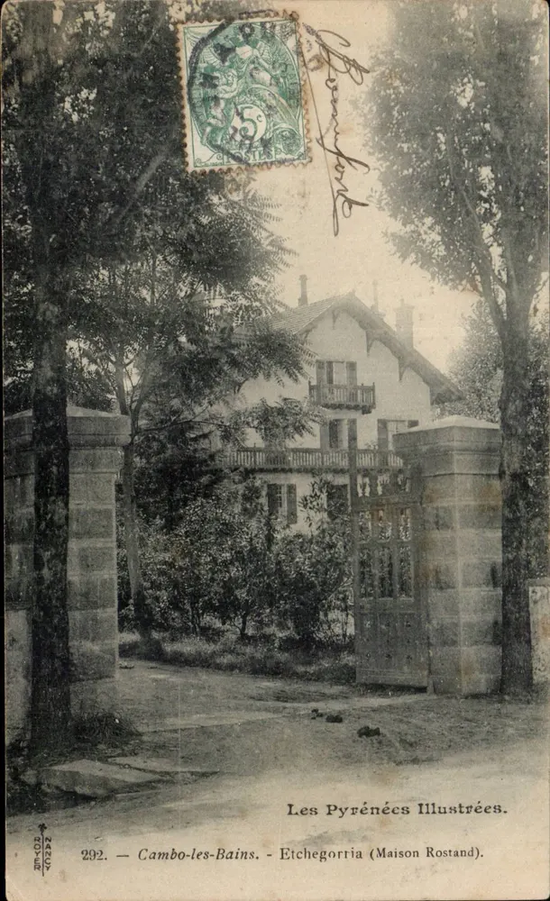 Cambo-les-Bains — Etchegorria (Casa Rostand) — As Pirineus Ilustradas, n°292 - Frente