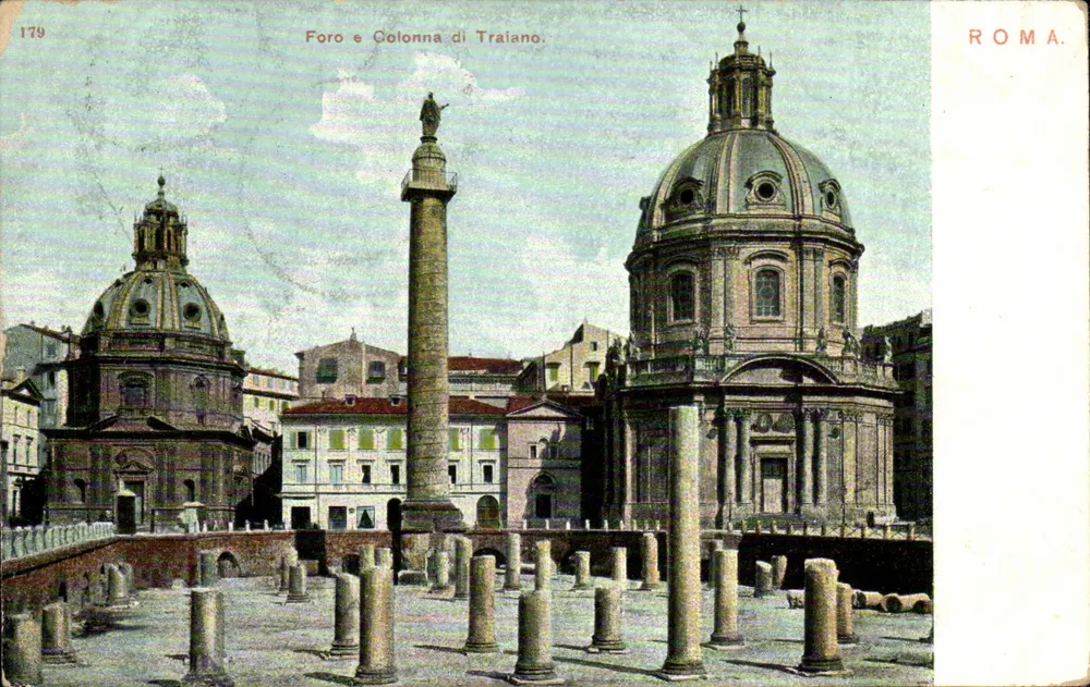 Foro und Säule Traians — Rom — G. Blümlein & Co. Nr. 1779 - Vorderseite