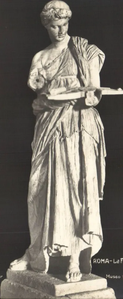 Antike Statue — Museum von Rom — unbekannter Verleger, Seriennummer nicht sichtbar - Vorderseite