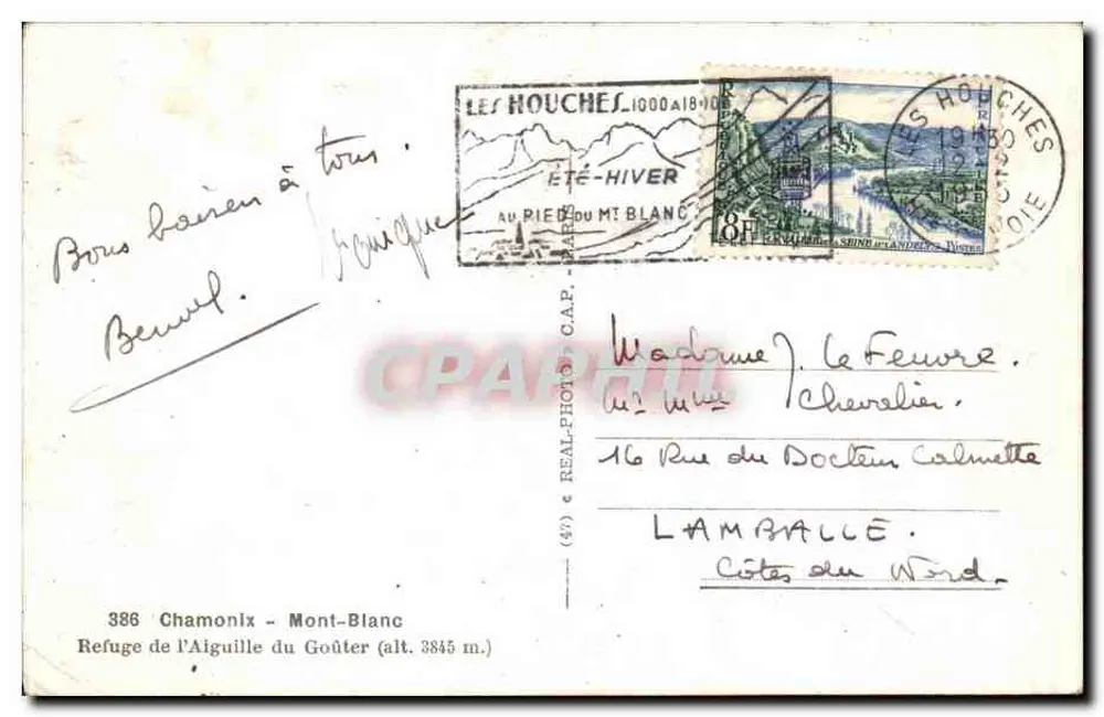 Refúgio da Aiguille du Goûter — Mont-Blanc — editor Cap - Verso