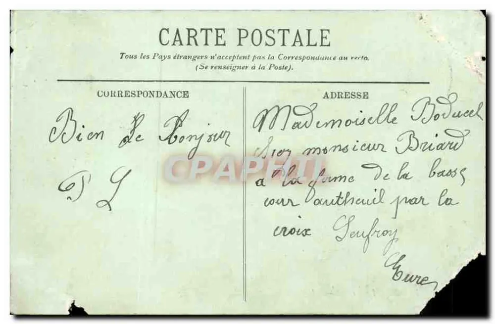 BLOIS — Widok na Le Flaras — LL - Rewers