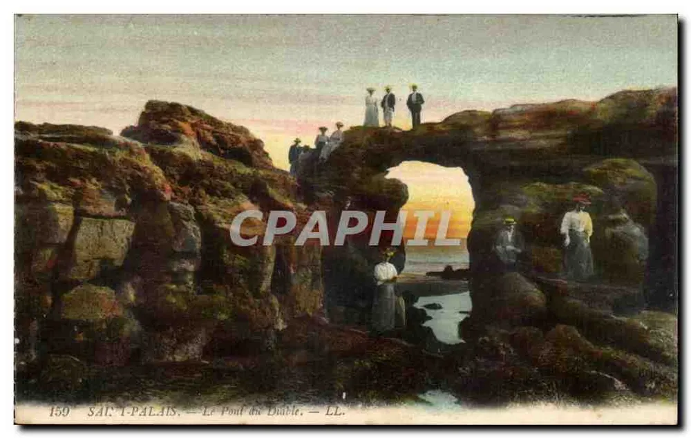 Saint-Palais — O Ponte do Diabo — LL. — n° 150 - Frente