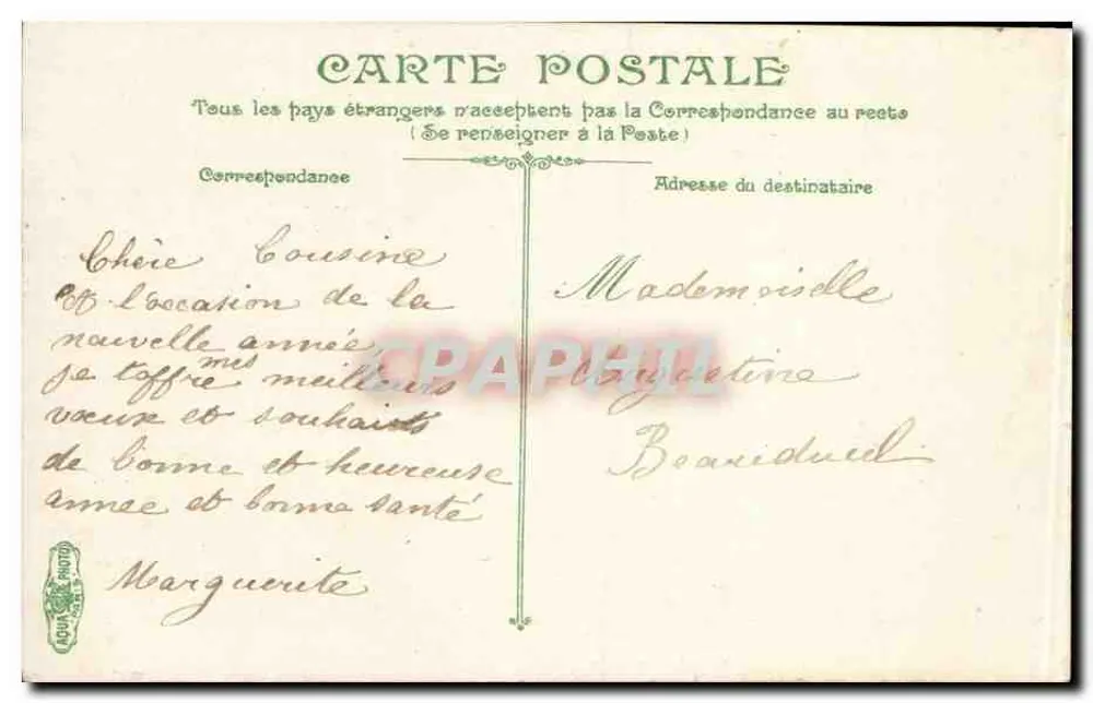 Igreja de Rouen — Journalement de Jeugne d'Arc — editor desconhecido, n° de série 142 - Verso