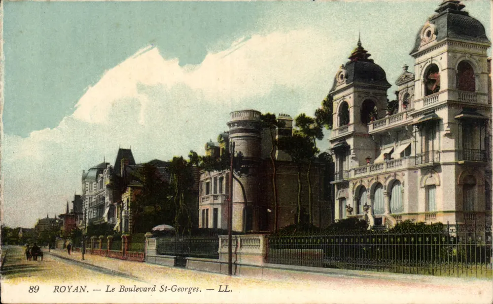 Royan — O Boulevard St-Georges — LL. — n°89 - Frente