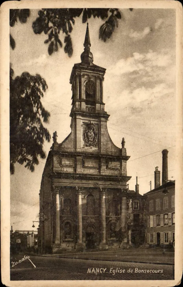 NANCY - Igreja de Bonsecours — Zoeder - Frente