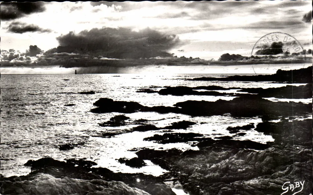 Les Sables-d'Olonne — Rücklicht an der großen Küste — Éditions Gaby - Vorderseite