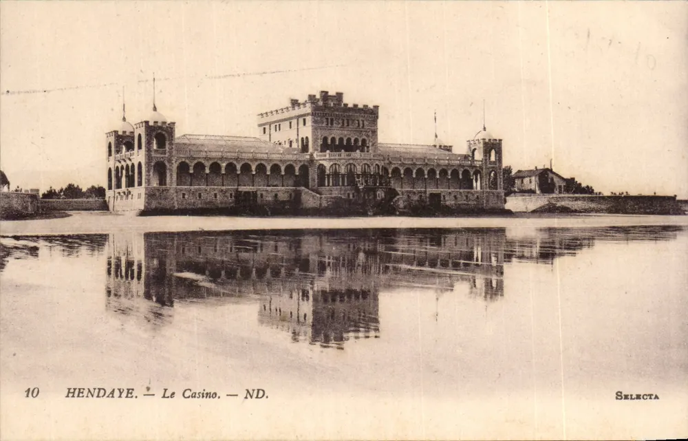 Hendaye — O Casino — ND. — Selecta - Frente