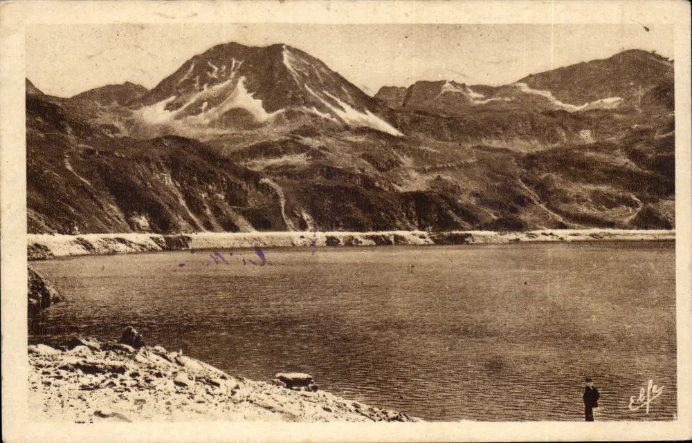 Blauer See zwischen Bagnères und Barèges — Massif du PIC du MIDI — Éditions Pyrénées-Océan - Vorderseite