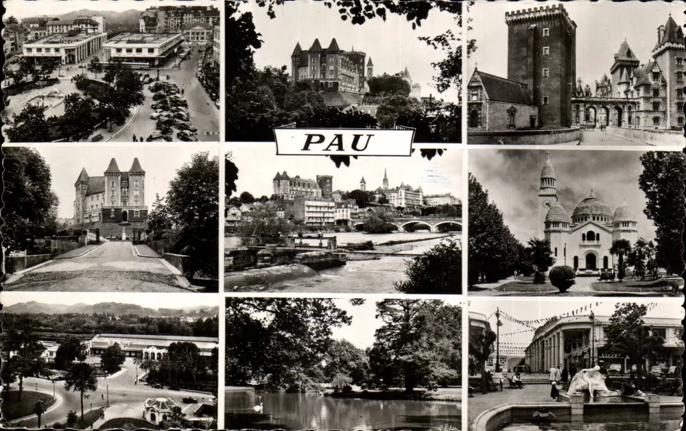 Pau — Vista panorâmica — L. CHATAGNEAU, Pau - Frente