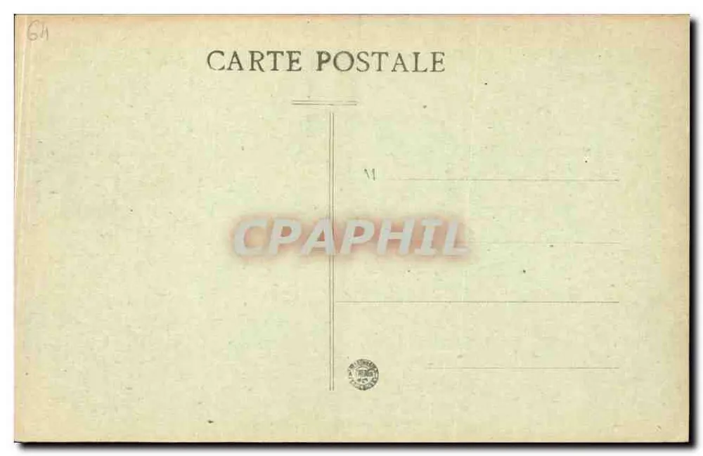 Castelo de Pau — O Castelo antigo — Bastien Varichon n°236 - Verso