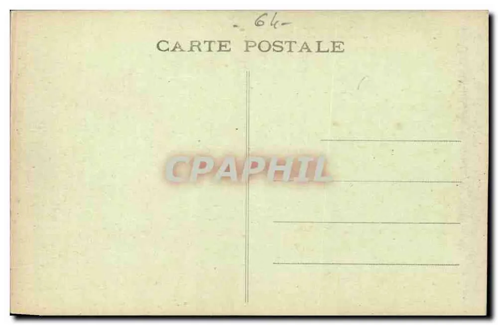 Hendaye (B.P.) - Haus von Pierre Lois und Camino-Wälle - Rückseite