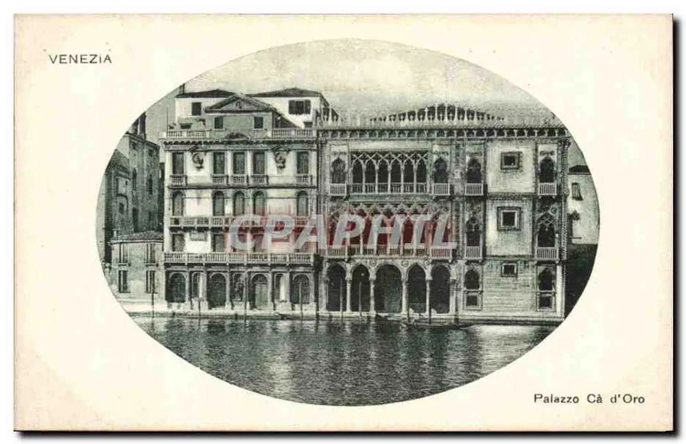 Palazzo Cà d'Oro — Venedig — Graphphil - Vorderseite