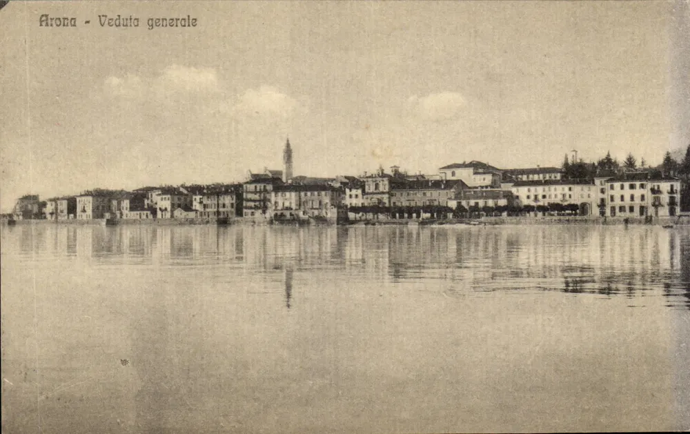 Arona - Allgemeiner Blick — Edition A. Papini, n° O169 - Vorderseite
